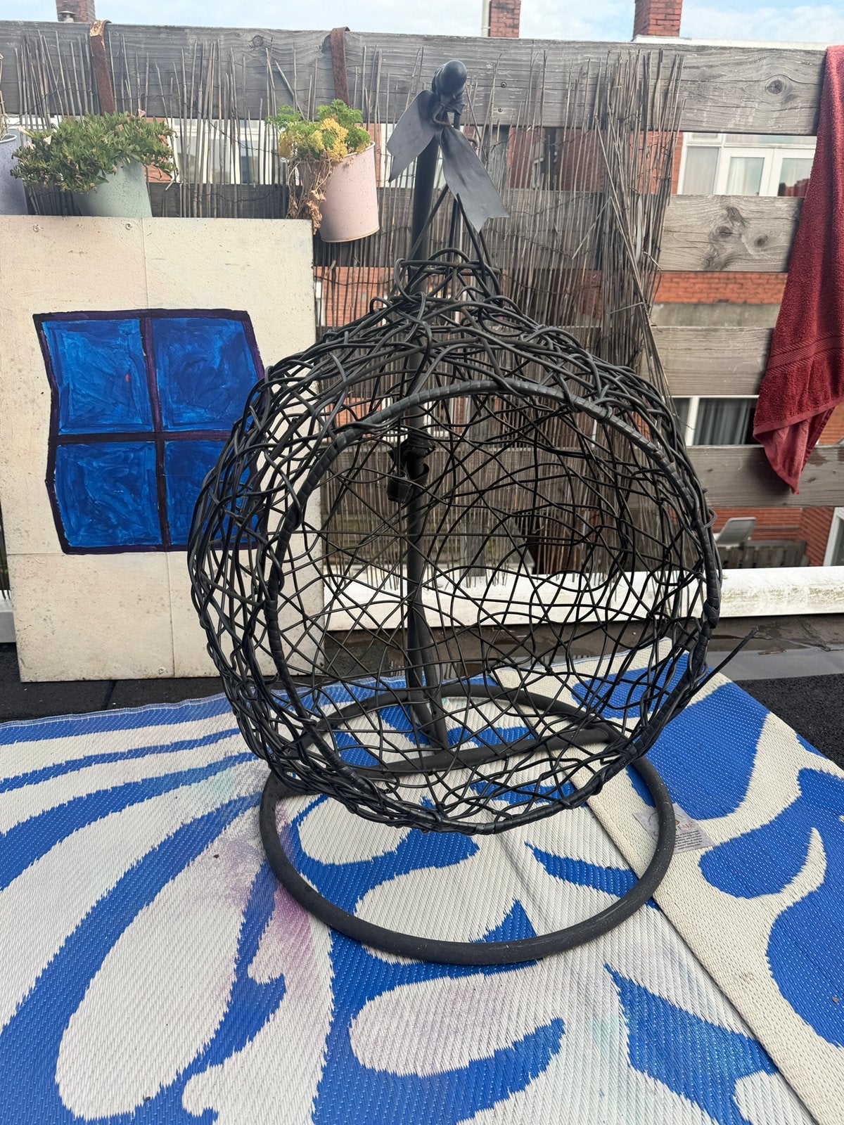 Katten hangstoel, Dieren en Toebehoren, Katten-accessoires, Ophalen of Verzenden, Gebruikt