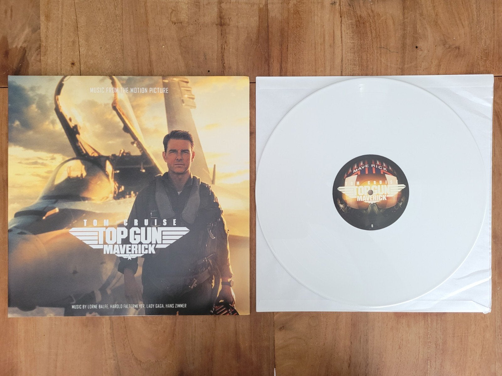✅️️Top Gun Maverick Soundtrack - Witte Vinyl LP, Cd's en Dvd's, Vinyl | Filmmuziek en Soundtracks, Inclusief binnenhoes, Verzenden