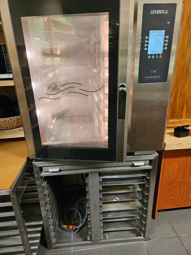 Leventie bakermat oven, gebruikt maar werkt nog prima, Witgoed en Apparatuur, Ovens, Ophalen, Gebruikt, Heteluchtoven, Vrijstaand