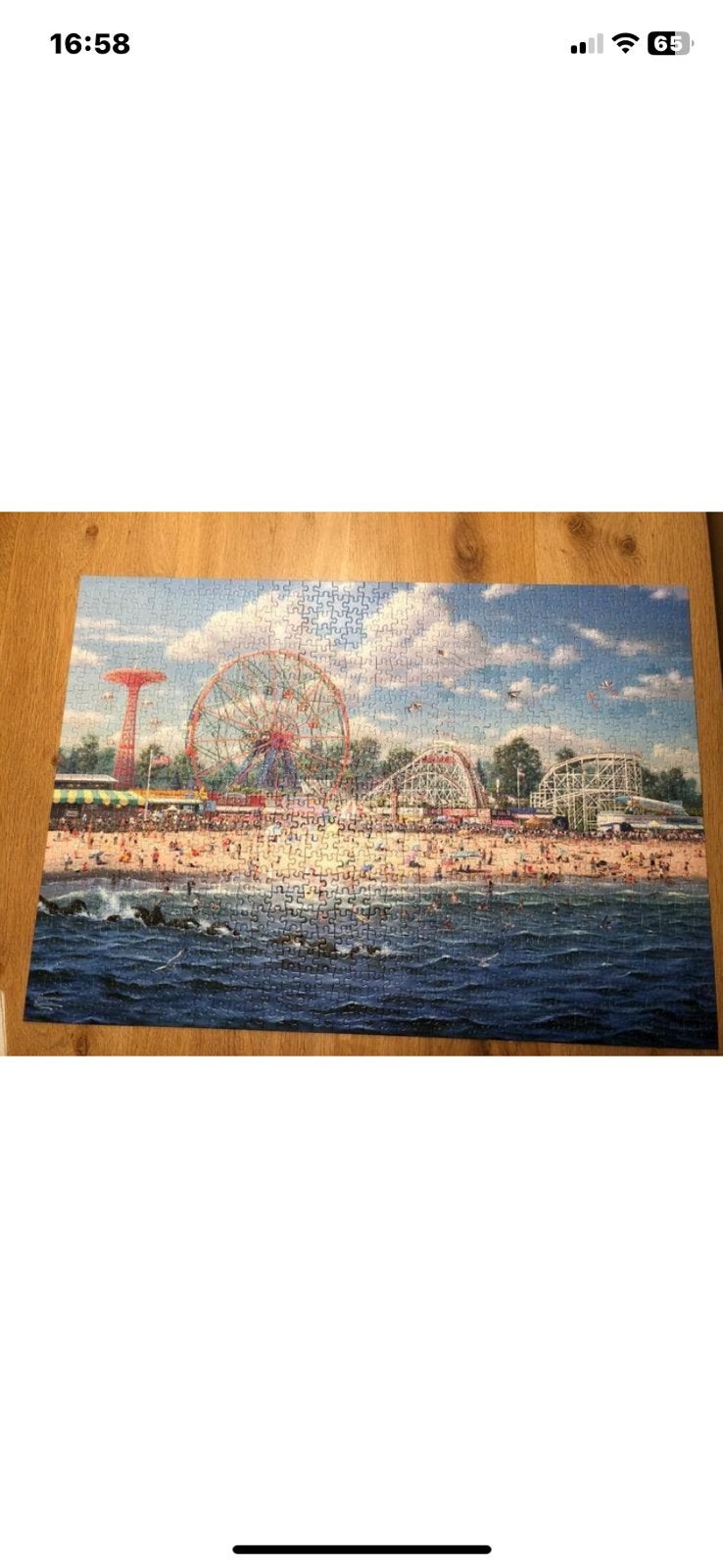 Puzzel 1000 stukjes Coney Island, Ophalen of Verzenden, 500 t/m 1500 stukjes