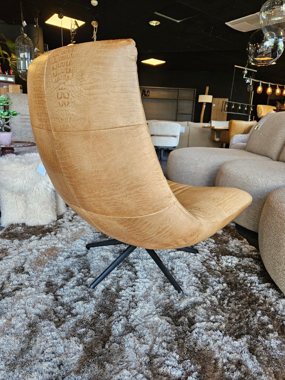 Draaifauteuil REFLEX h.e. design opruiming, Huis en Inrichting, Fauteuils, Verzenden, Nieuw, Stof, 50 tot 75 cm