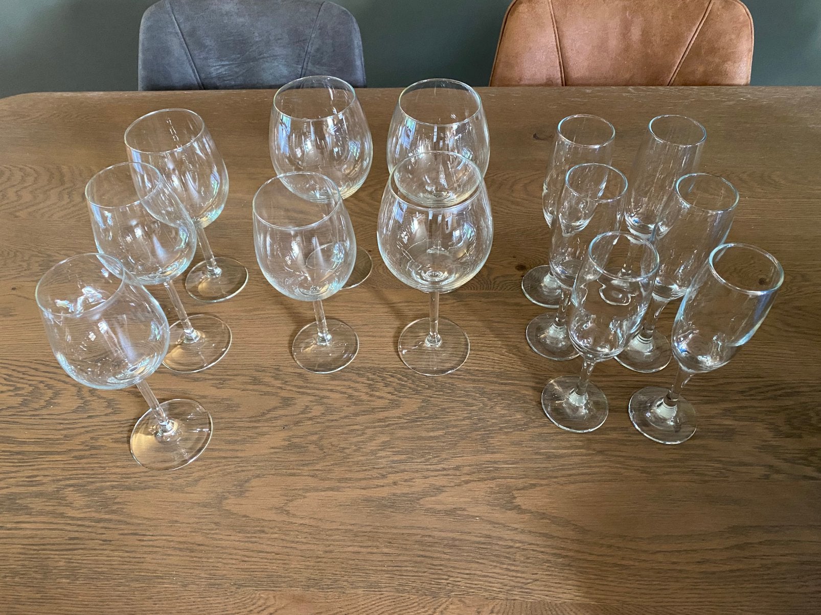 Diverse wijnglazen, Verzamelen, Glas en Borrelglaasjes, Ophalen, Zo goed als nieuw, Overige typen
