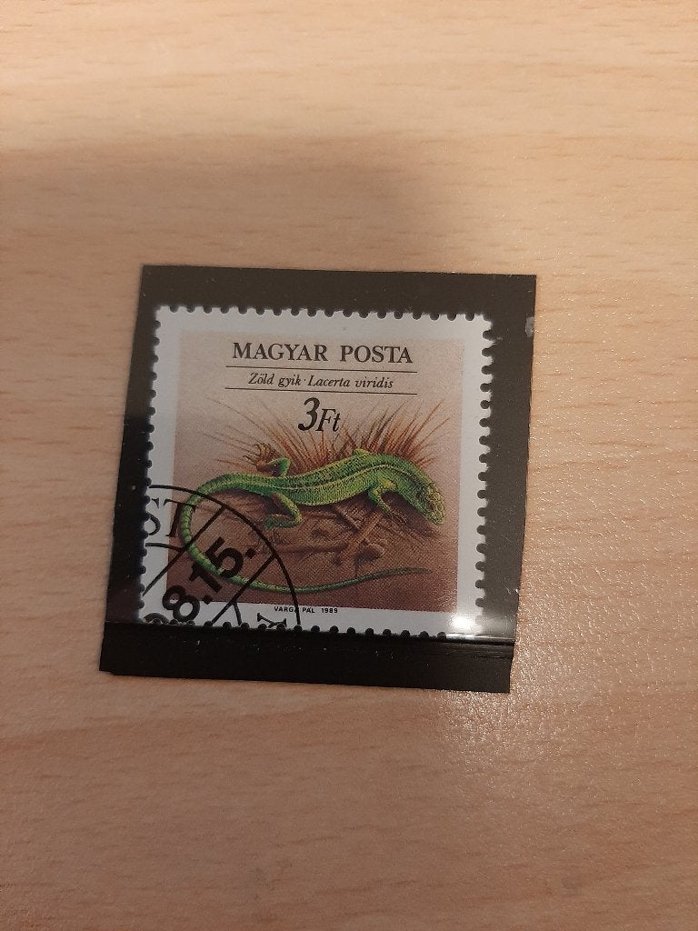 Hongarije leguaan, Verzenden, Gestempeld