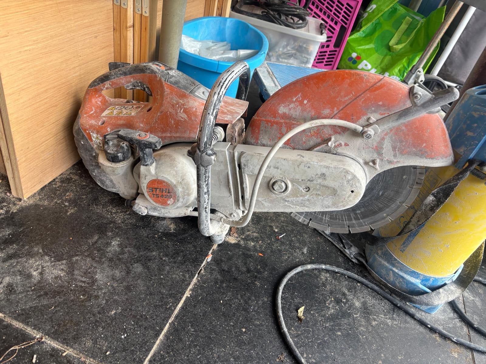 Stihl TS 400 doorslijper - Krachtige zaagmachine, Stihl, Gebruikt, 70 mm of meer, Overige typen