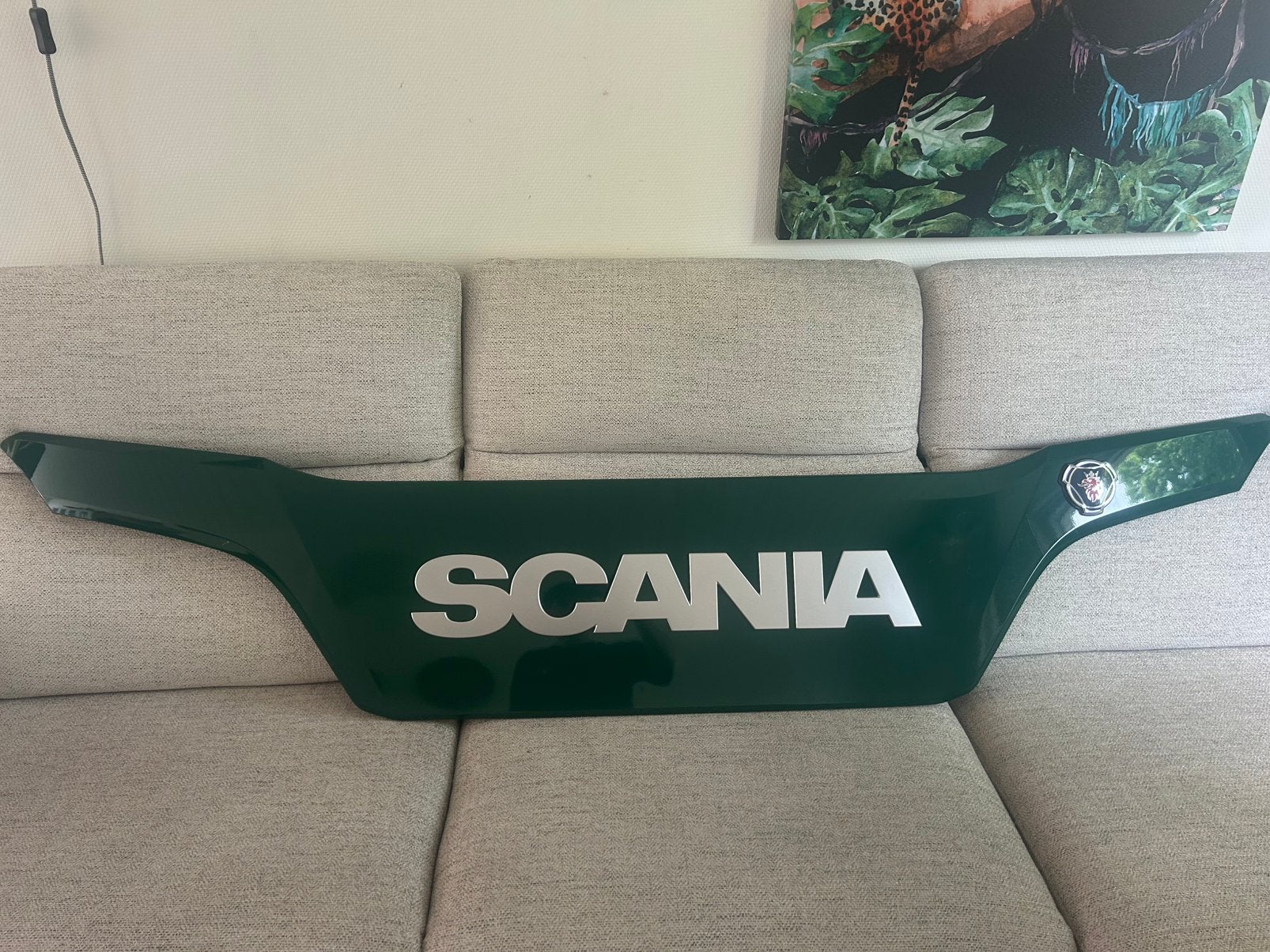 Scania grille met logo - 2 meter breed, Ophalen, Nieuw, Motorkap
