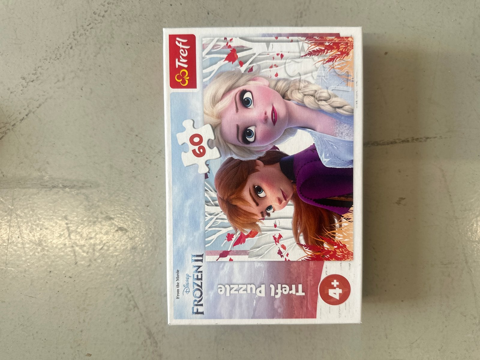 Trefl Frozen 2 Legpuzzel 60 stukjes, Ophalen of Verzenden, 10 tot 50 stukjes, Zo goed als nieuw, 4 tot 6 jaar
