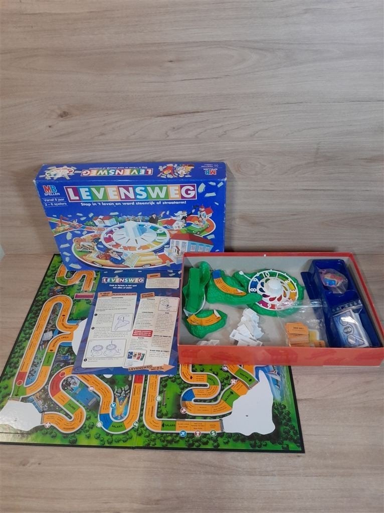 levensweg blauwe doos - s6212, Verzenden, Zo goed als nieuw