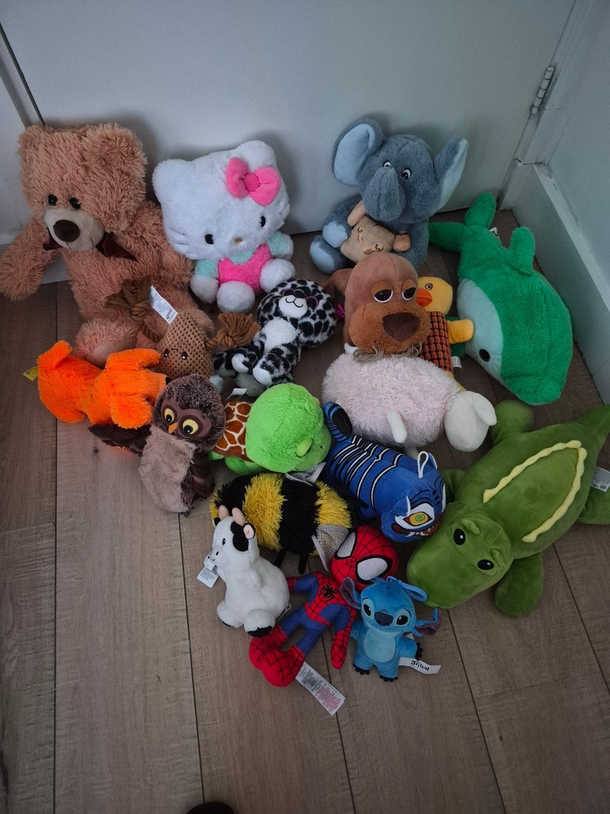 Grote collectie knuffels - diverse soorten en maten, Ophalen, Beer, Beige, Disney