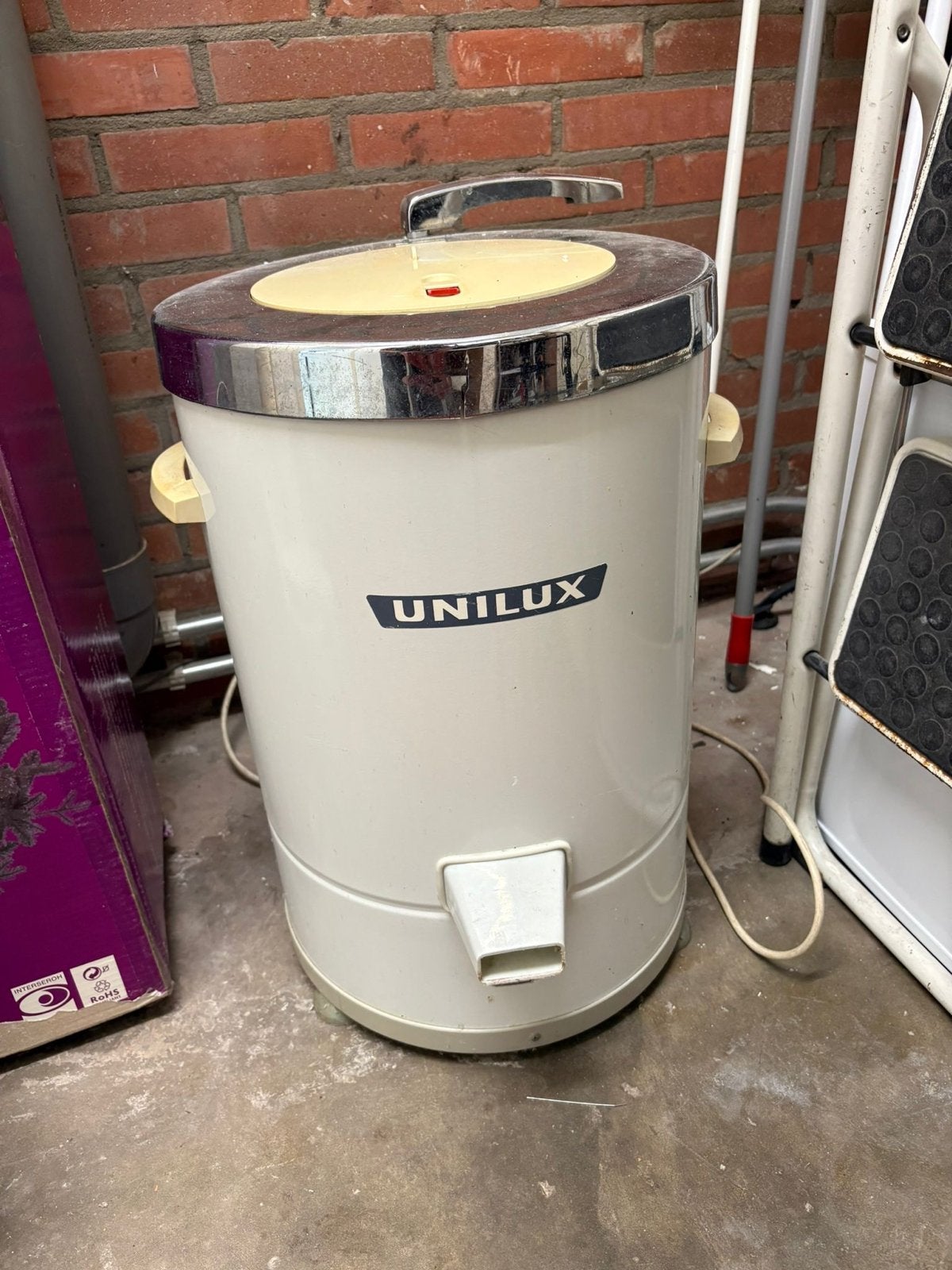 Vintage Unilux Centrifuge, Ophalen, Minder dan 85 cm, Minder dan 4 kg, Bovenlader