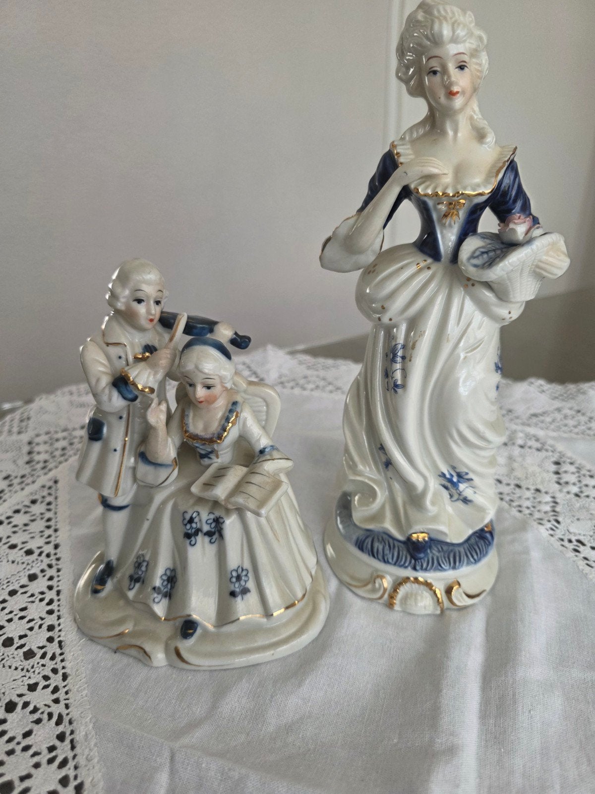 Vintage porseleinen beeldjes, Antiek en Kunst, Ophalen of Verzenden