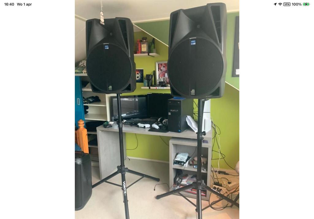 Set DB Opera 512DX, Ophalen, Zo goed als nieuw, Minder dan 500 watt, P.A.