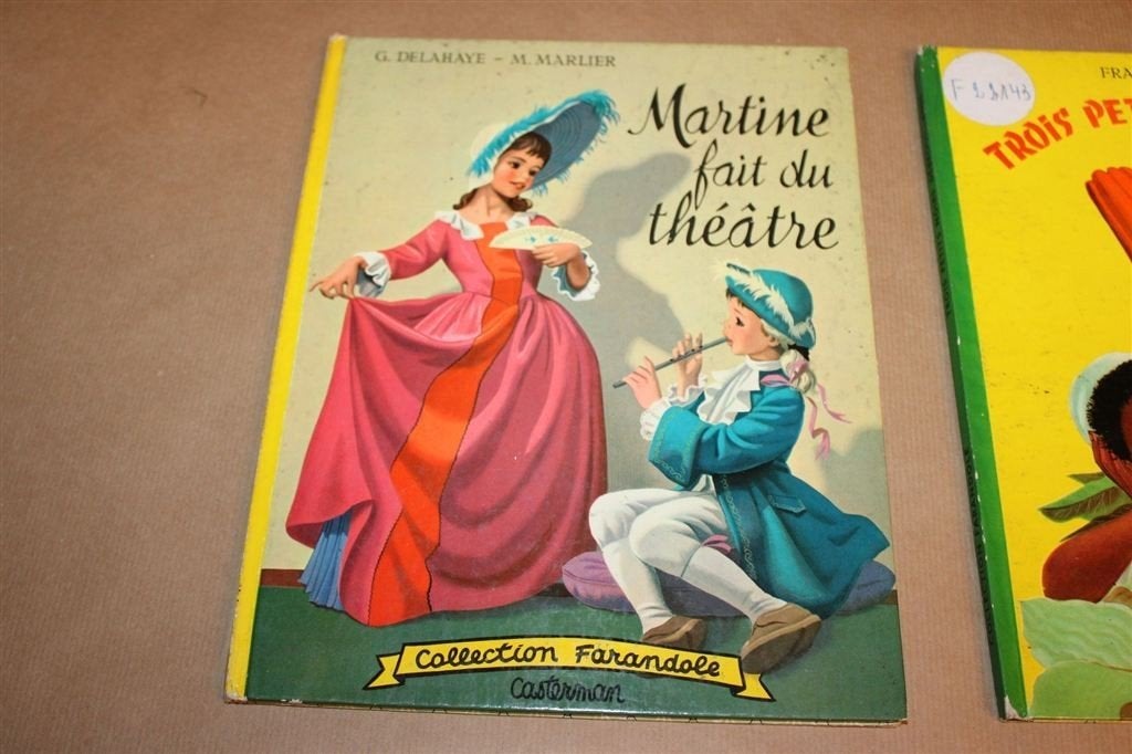 Collection Farandole — 7 Vintage Kinderboeken 1953-1959, Ophalen of Verzenden, Gelezen