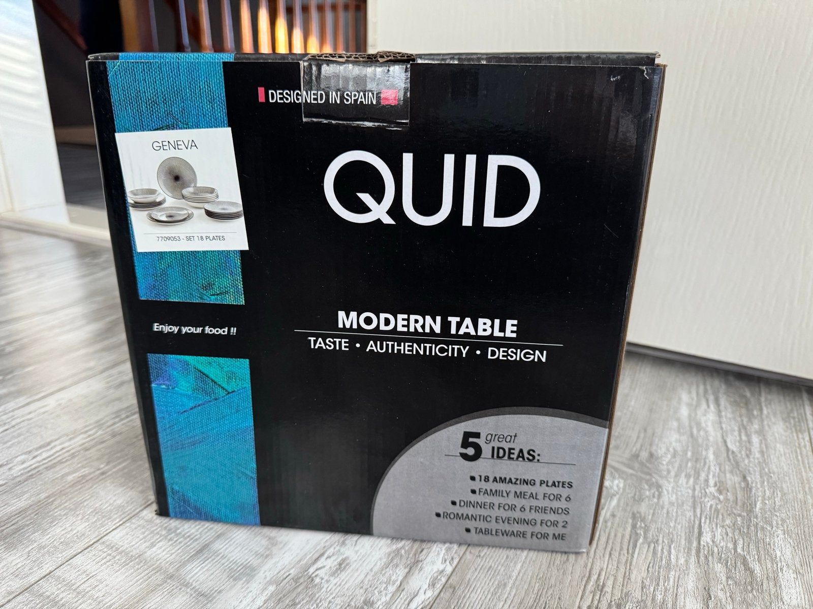 Quid Servies Set - 18 Delig Porselein, Overige merken, Nieuw, Ophalen of Verzenden, Modern