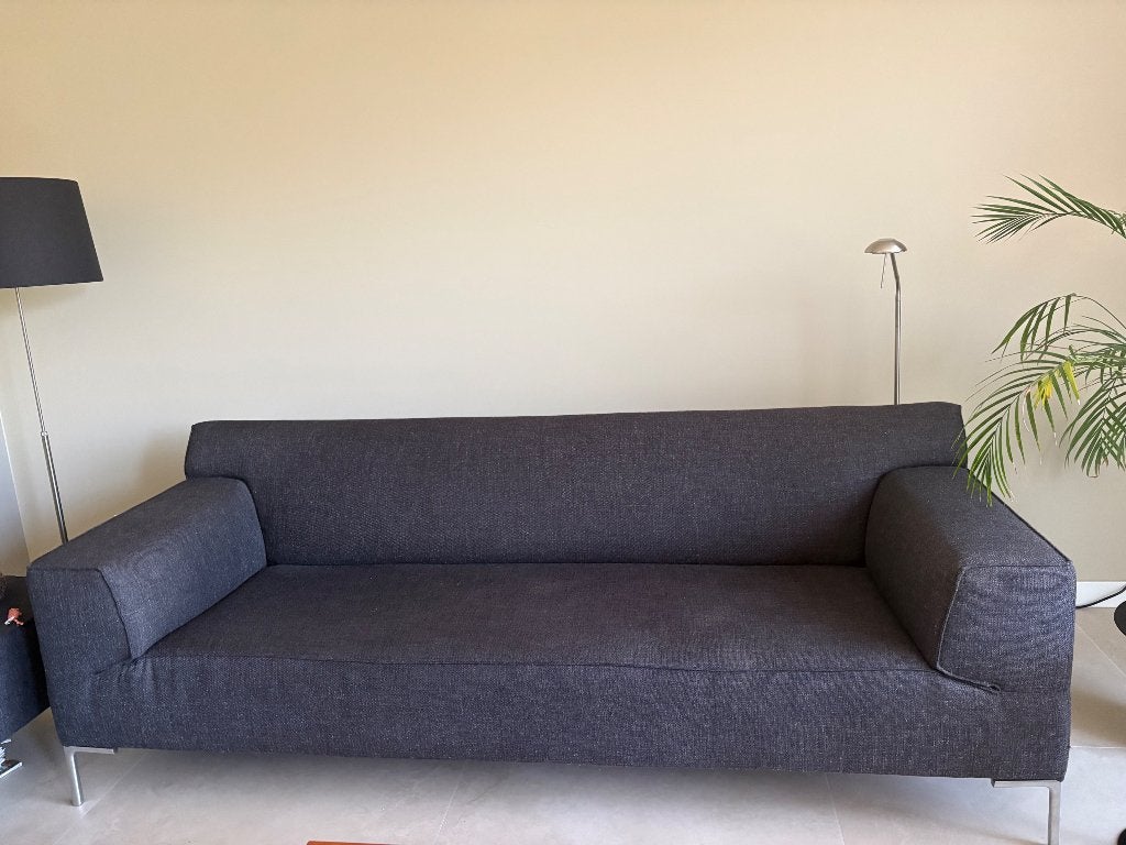 GERESERVEERD Zitbank Design on Stock Bloq 2.32m breed, Ophalen, Gebruikt, Driepersoons, 75 tot 100 cm