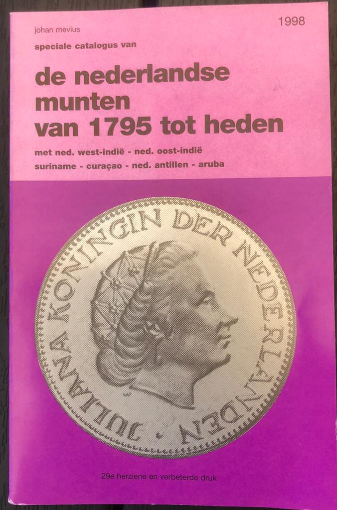 Munten catalogus 1795-1998, Ophalen of Verzenden, Boek of Naslagwerk