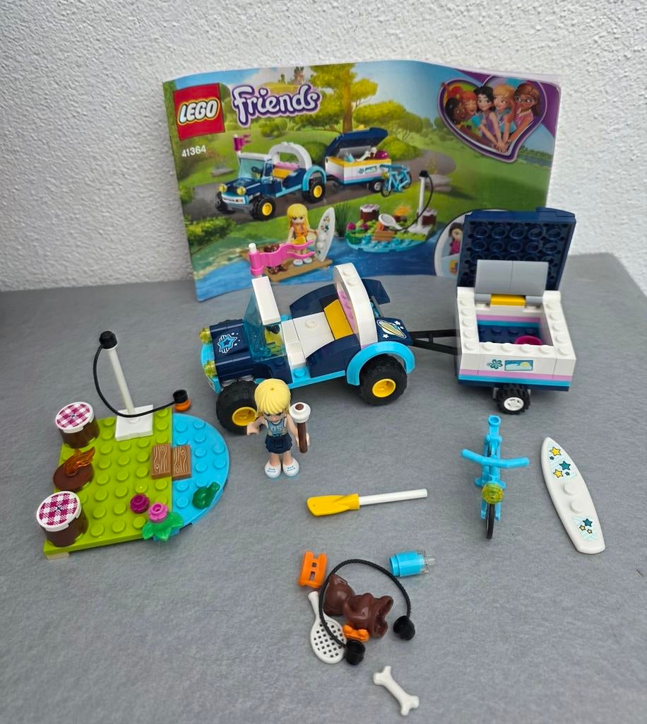 Lego Friends 41364 Andrea's Buggy en Trailer, Ophalen of Verzenden, Zo goed als nieuw, Complete set, Lego