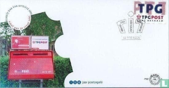 PBZ 5 PTT post wordt TPG post 2002 NL onbeschreven, Postzegels en Munten, Postzegels | Eerstedagenveloppen, Ophalen of Verzenden