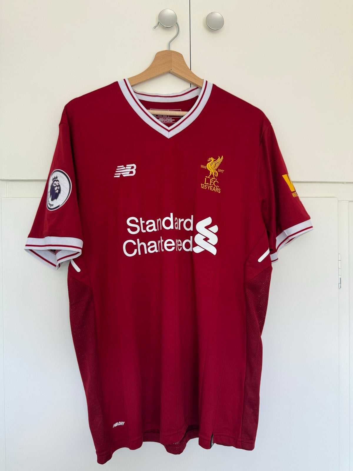Liverpool FC Thuisshirt 2017/18 - M. Salah #11 (Maat L), Ophalen, Maat 52/54 (L), Zo goed als nieuw, Voetbal