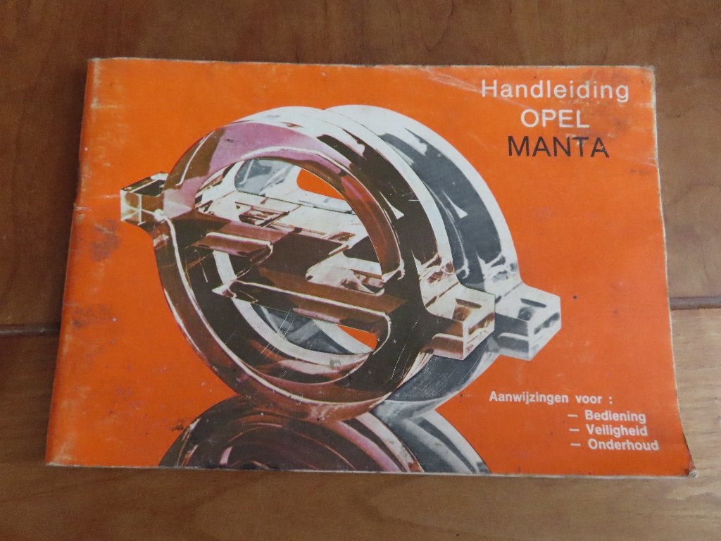 Instructieboek Opel Manta, Manta CC 1983, Ophalen of Verzenden