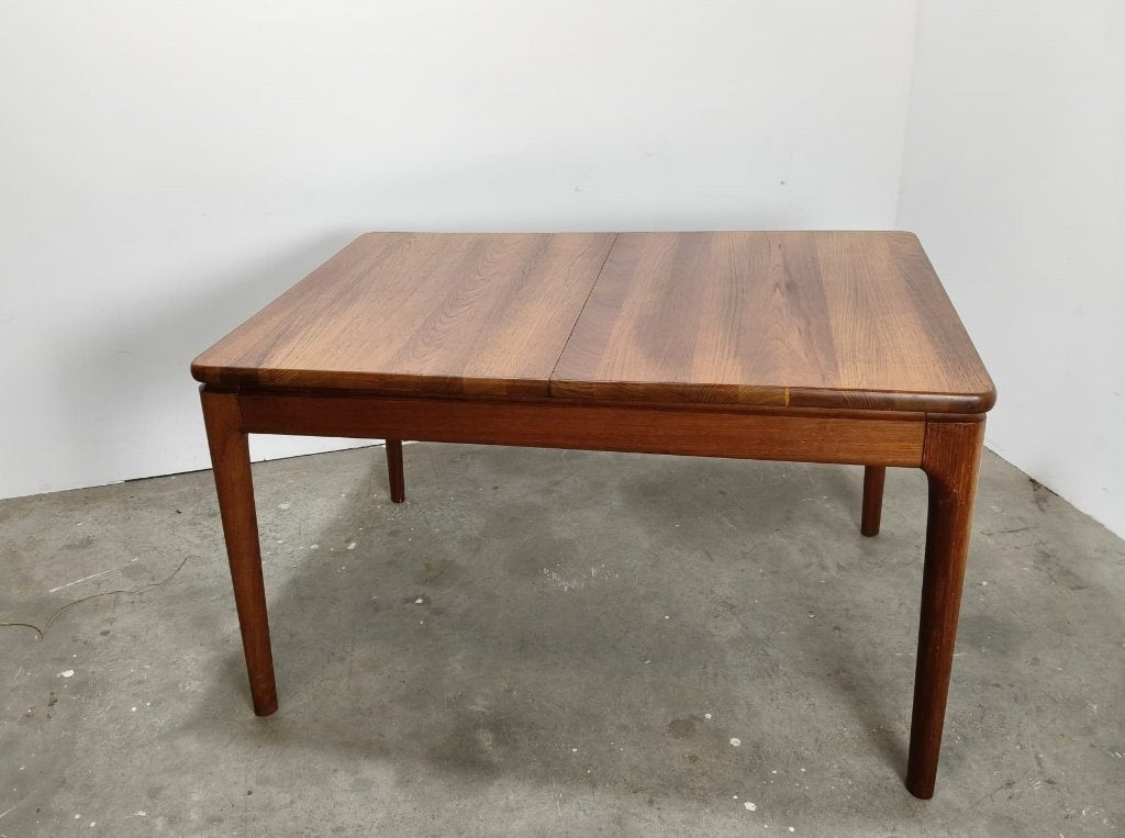 Glostrup teak eettafel, Ophalen, 200 cm of meer, 50 tot 100 cm, Zo goed als nieuw