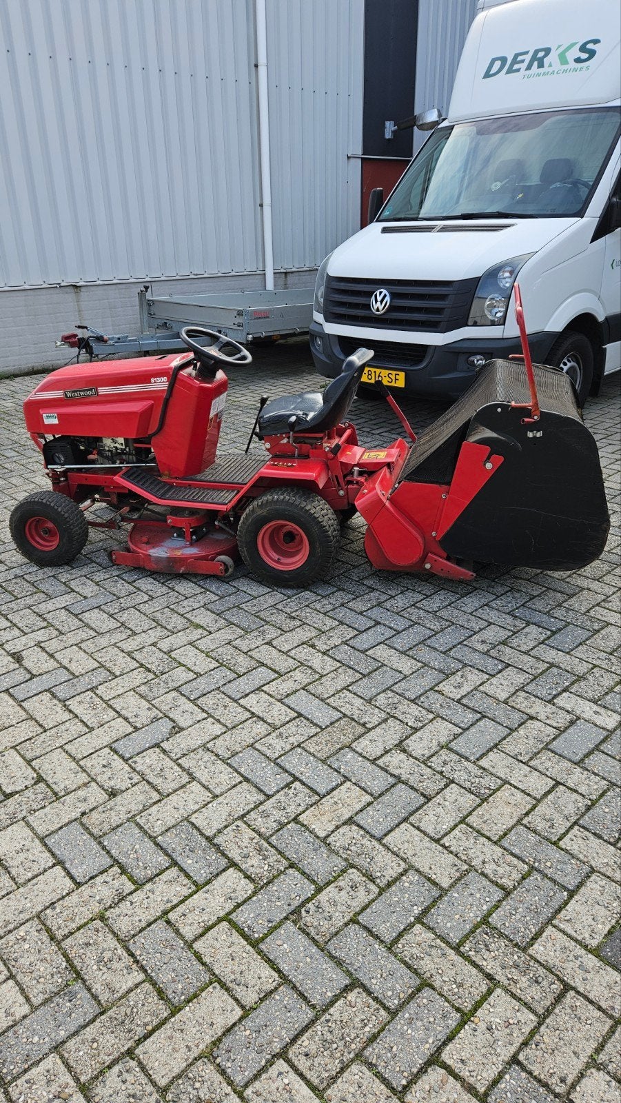 Westwood S1300 Zitmaaier - Krachtige Benzine Grasmaaier, Gebruikt, Opvangbak, Westwood Tractors Ltd., Suffolk, UK, Ophalen of Verzenden