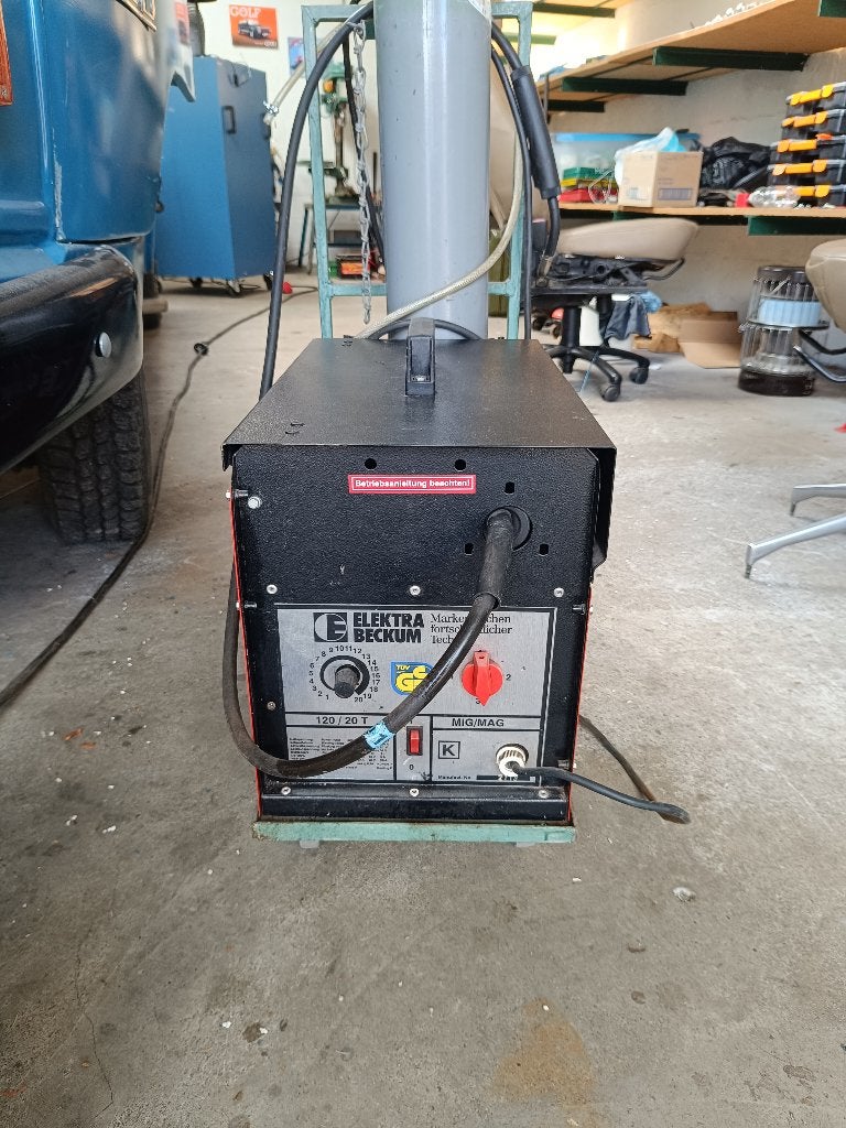 Elektra beckum 120/20 C02 mig/mag lasapparaat, Ophalen, Gebruikt, Minder dan 150 ampère, Co2