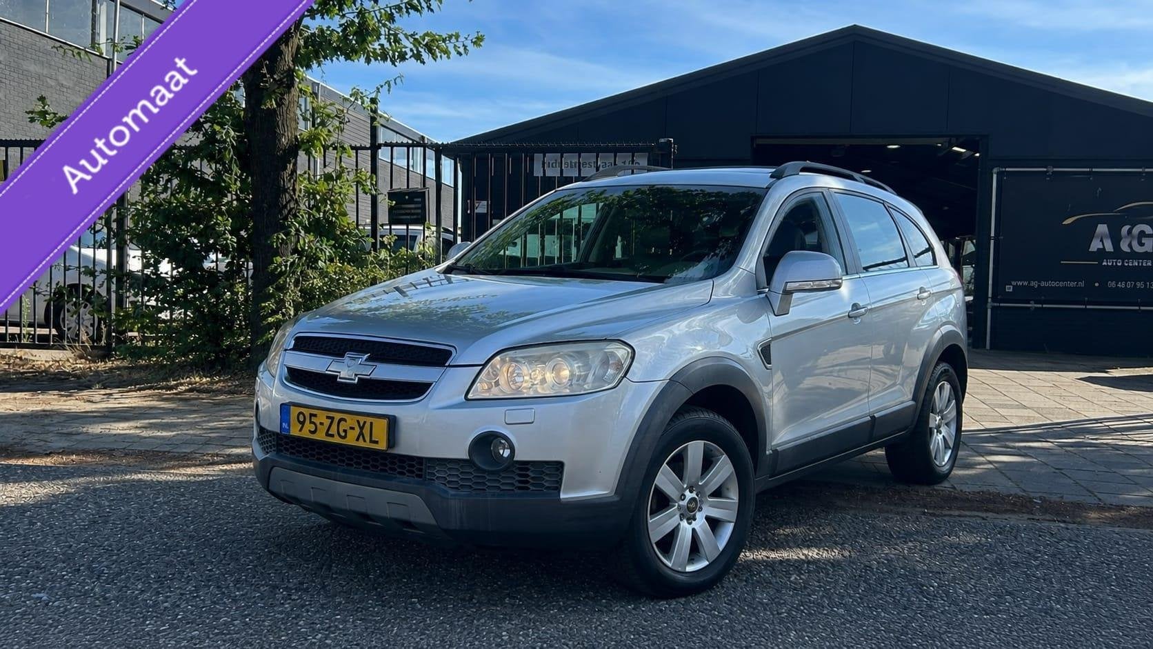 Chevrolet Captiva 2.0 VCDI/3e Eig/Airco/Sch.Dak/Leer/150 PK, Auto's, Automaat, Gebruikt, 4 cilinders, 150 pk