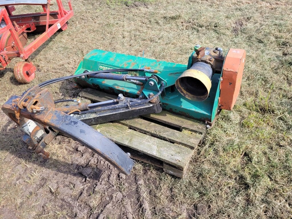 Agromec 130 klepelmaaier, Ophalen, Gebruikt