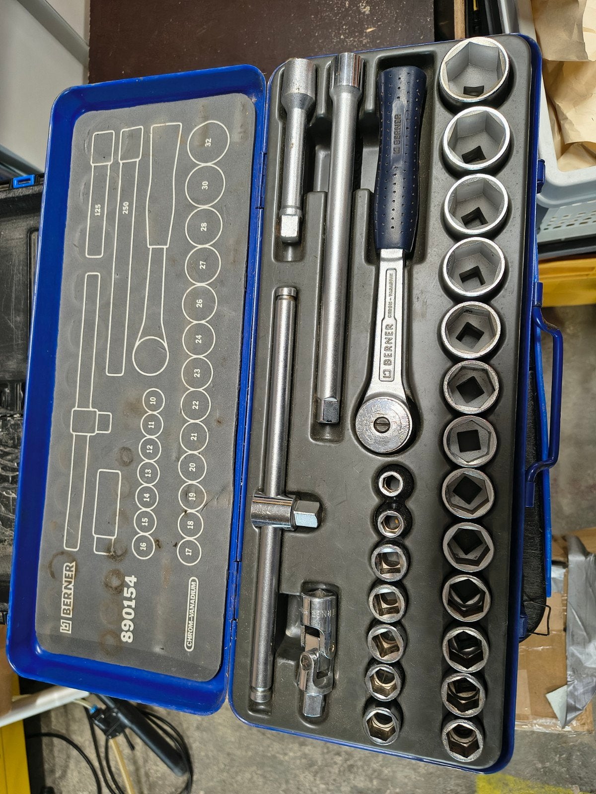 Berner 890154 doppenset, Ophalen, Gebruikt, ., .