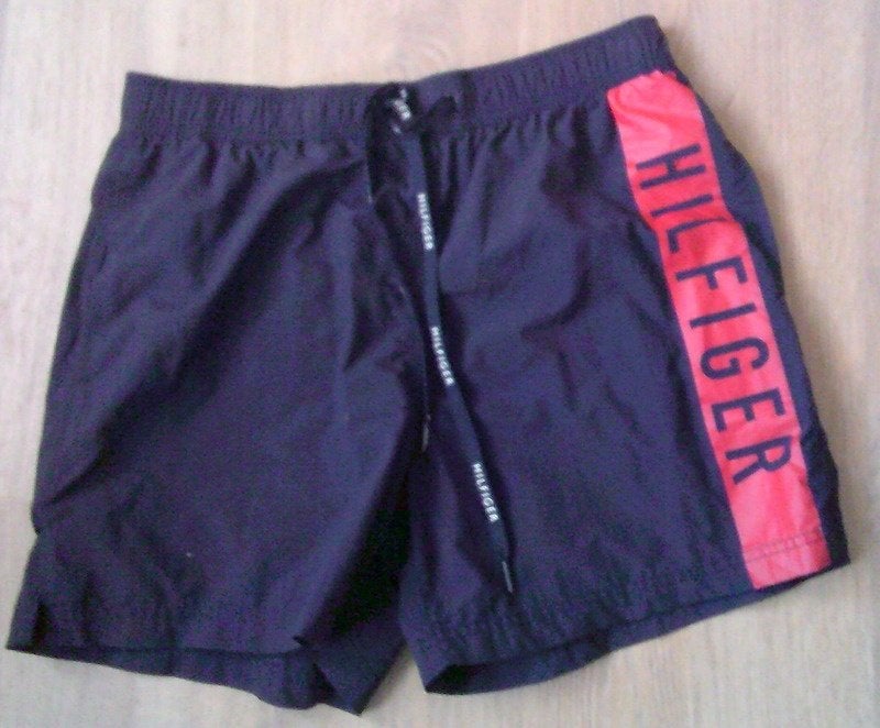 TOMMY HILFIGER swimwear zwembroek met trekkoordje L, Maat 52/54 (L), Tommy Hilfiger, Zwemshort, Meerkleurig