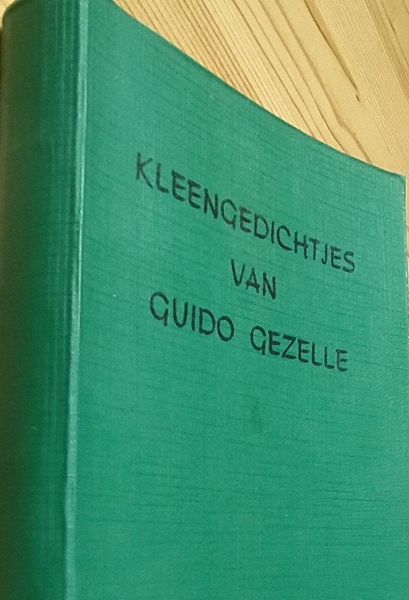 Kleengedichtjes van Guido Gezelle - Oude Poëziebundel, Boeken, Ophalen of Verzenden, Gelezen, Guido Gezelle, Eén auteur
