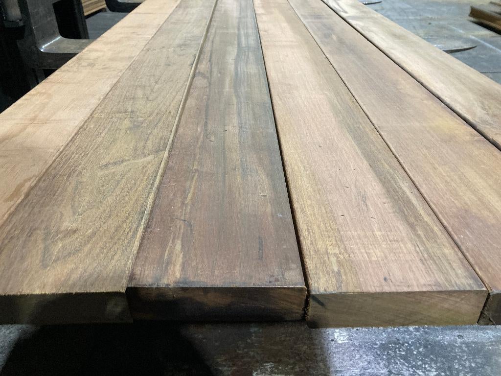 Hardhout-Ipe–vlonderplanken-terrasplanken-planken-vlonder, Tuin en Terras, Terrasdelen en Vlonders, Ophalen, Nieuw, Hout