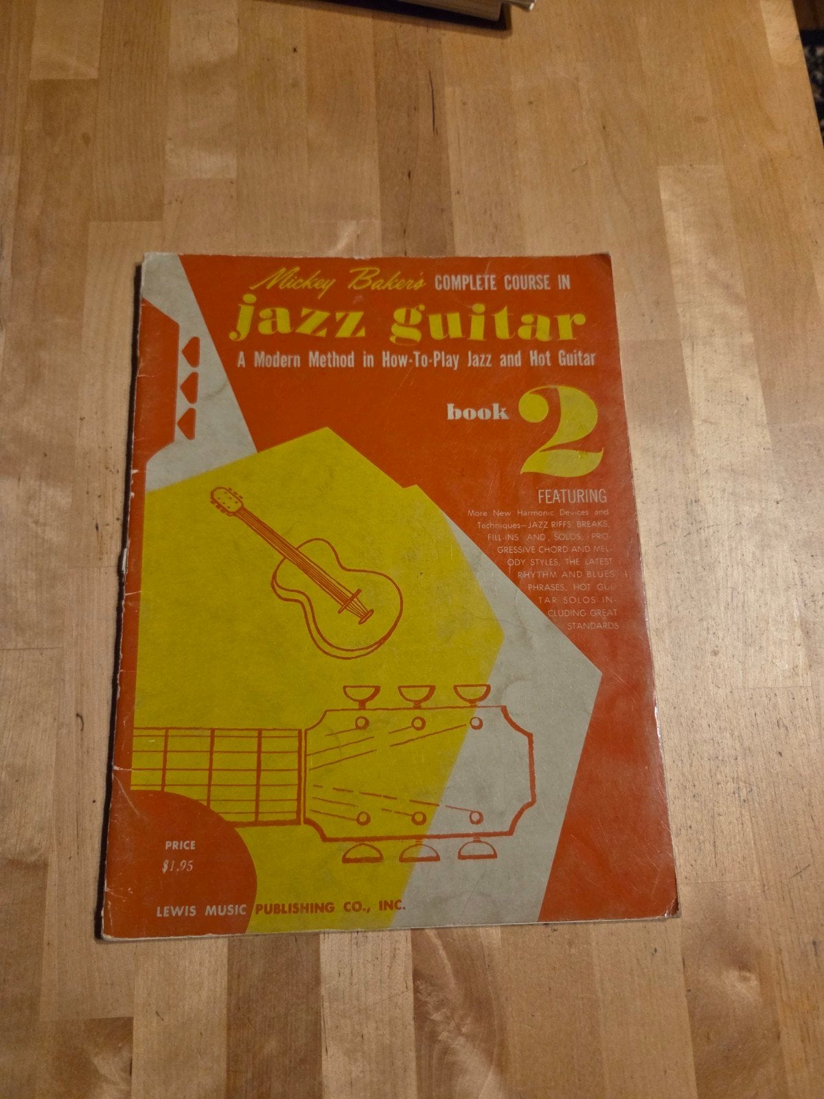 Mickey Baker's Complete Course in Jazz Guitar - Boek 2, Verzenden, Les of Cursus, Jazz, Gitaar