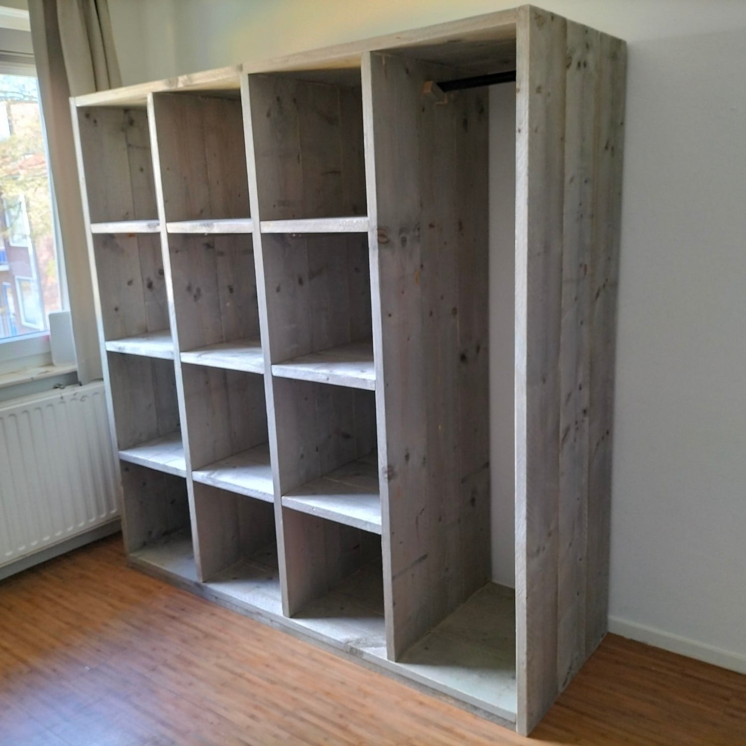 bedden, bureaus en kasten van steigerhout, Ophalen of Verzenden, Nieuw, 180 cm of meer, 85 tot 100 cm