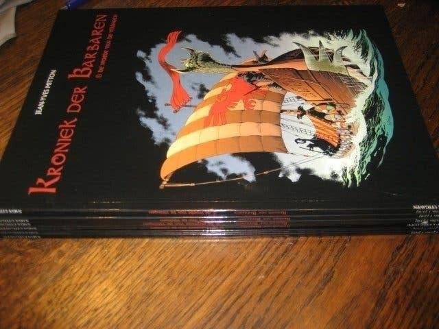 Complete serie 6-delen kroniek der barbaren, Boeken, Stripboeken, Complete serie of reeks, Ophalen of Verzenden, Zo goed als nieuw