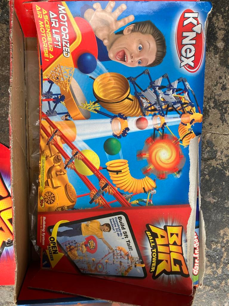 K'nex Big Air Ball Tower 63170 met doos en handleiding, Kinderen en Baby's, Speelgoed | Bouwstenen, Ophalen of Verzenden, Gebruikt