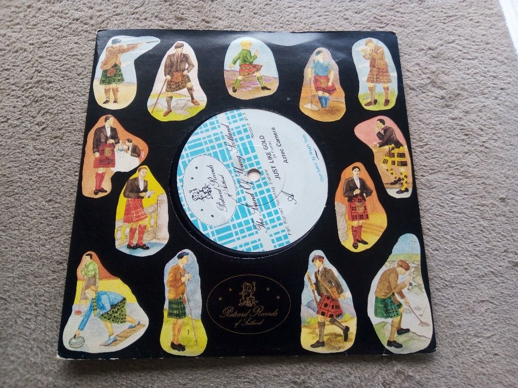 original single- aztec camera- just like gold * 1981*, Fotohoes, Overige genres, 7 inch, Ophalen of Verzenden