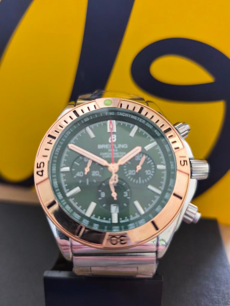 super Breitling B01 chronomat, Sieraden, Tassen en Uiterlijk, Horloges | Heren, Ophalen of Verzenden, Nieuw, Breitling