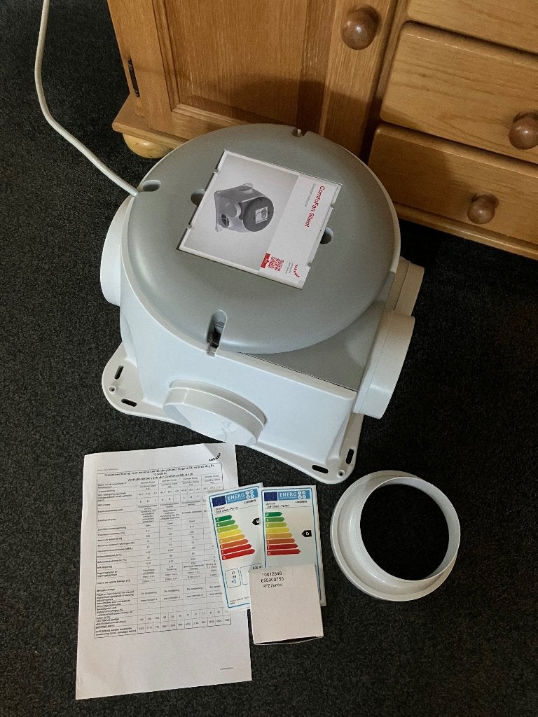 Zehnder comfofan silent, Doe-het-zelf en Verbouw, Ventilatie en Afzuiging, Ophalen of Verzenden, Nieuw, Afzuiger