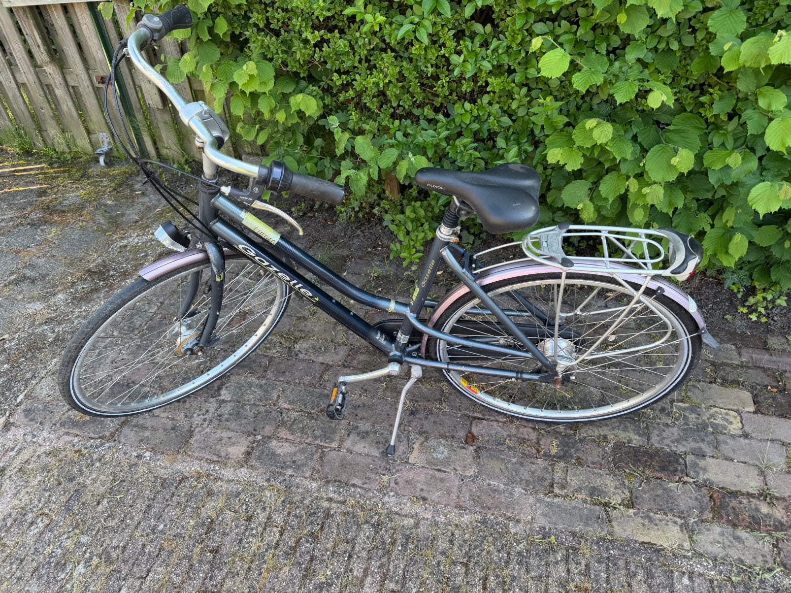 Gazelle damesfiets, Fietsen en Brommers, Fietsen | Vouwfietsen, 20 inch of meer, Versnellingen, Ophalen of Verzenden, Zo goed als nieuw