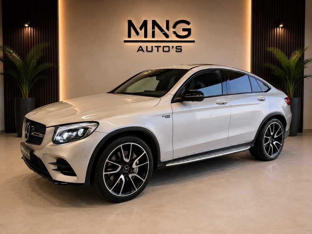 Mercedes-Benz GLC-klasse Coupé AMG 43 4MATIC|PANO|VOL!|, Auto's, Mercedes-Benz, Bedrijf, Te koop, GLC Coupé, 360° camera, 4x4