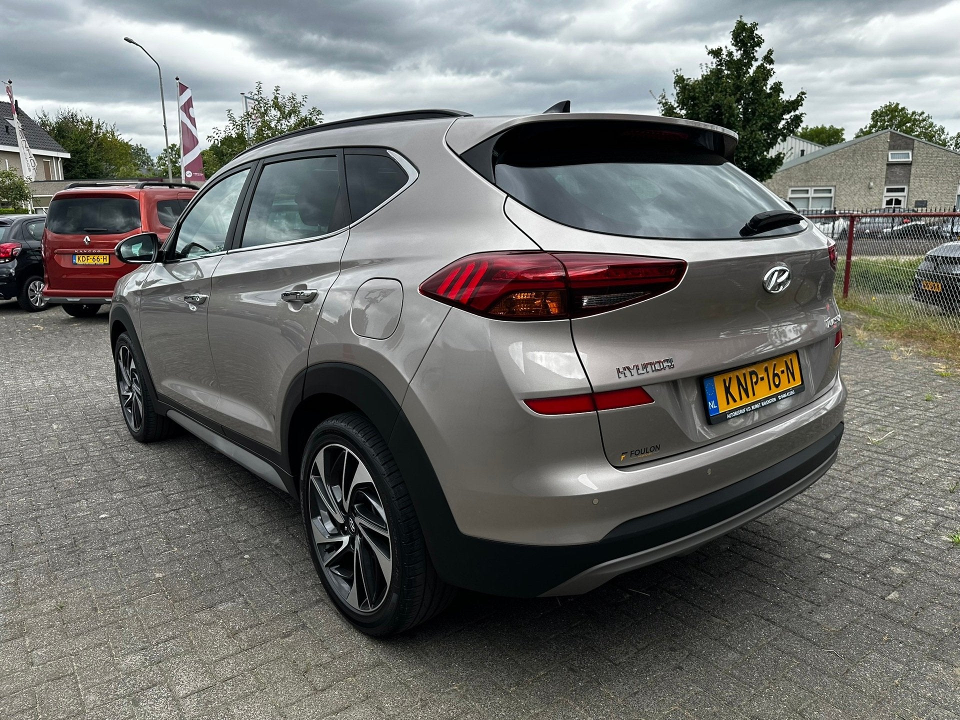 Hyundai TUCSON 1.6 T-GDI Premium | Leder | Panorama | ACC |, Auto's, Dealer onderhouden, Gebruikt, 4 cilinders, Leder
