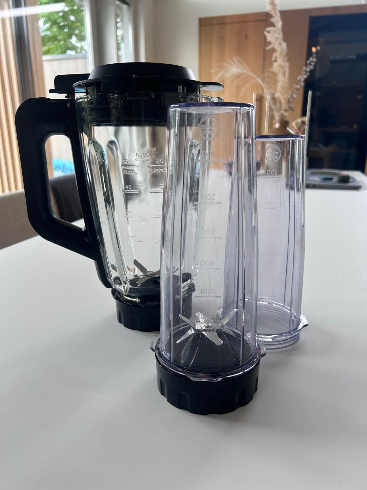 Safecourt opzetstukken Blender HB100, Witgoed en Apparatuur, Ophalen of Verzenden, Zo goed als nieuw, Blender