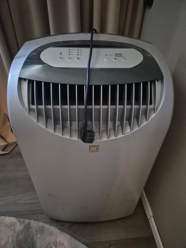 HE MAXIMEGA 10500 Mobiele Airco - Koelen en Ontvochtigen, Ophalen, Gebruikt, Minder dan 60 m³, 3 snelheden of meer