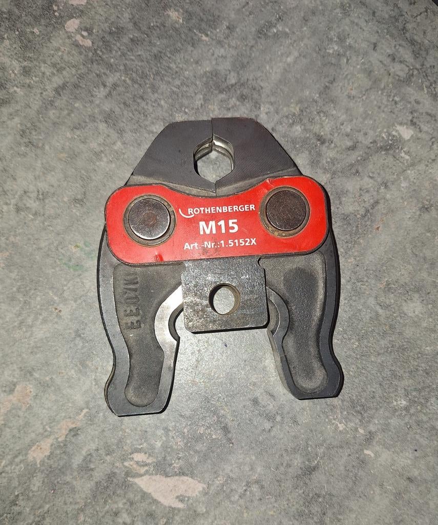 Rothenberger Persbek Compact M15 - Art.Nr. 1.5152X, Doe-het-zelf en Verbouw, Gereedschap | Handgereedschap, Gebruikt, Ophalen of Verzenden