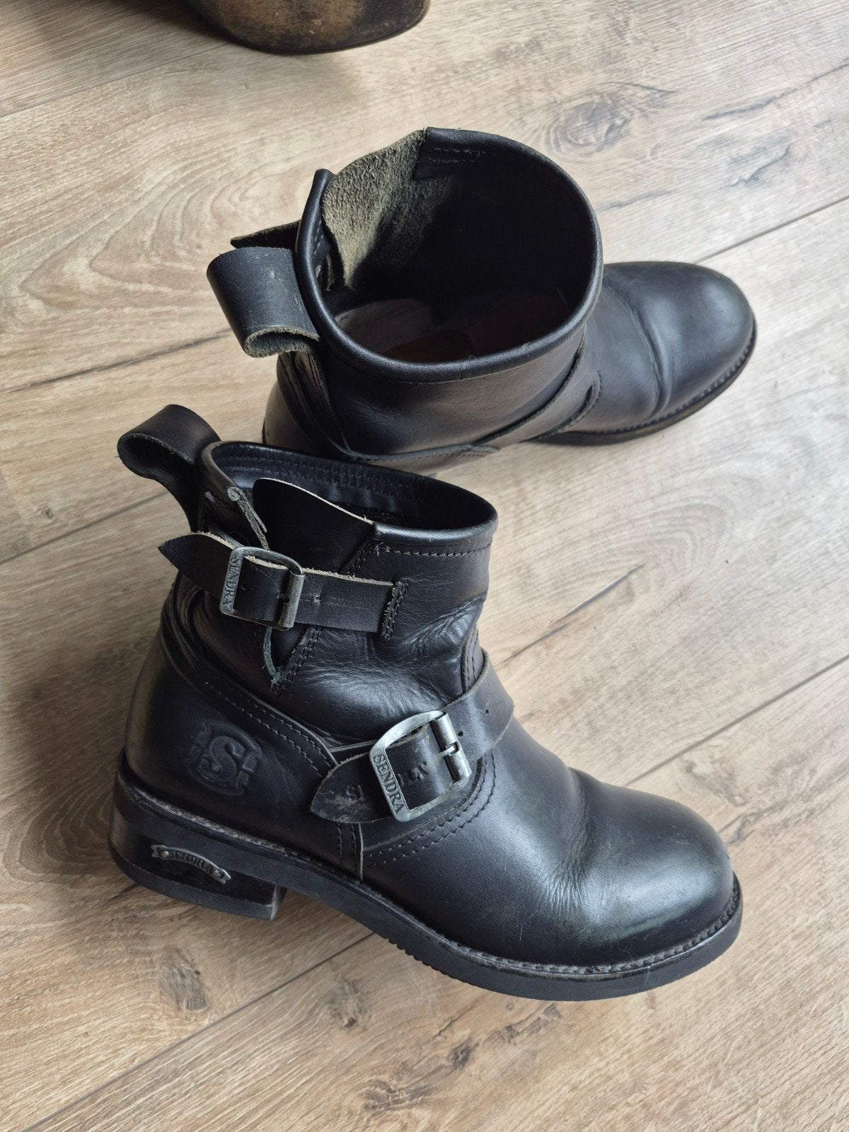 Sendra biker boots maat 40, Ophalen, Sendra, Zwart, Lage of Enkellaarzen
