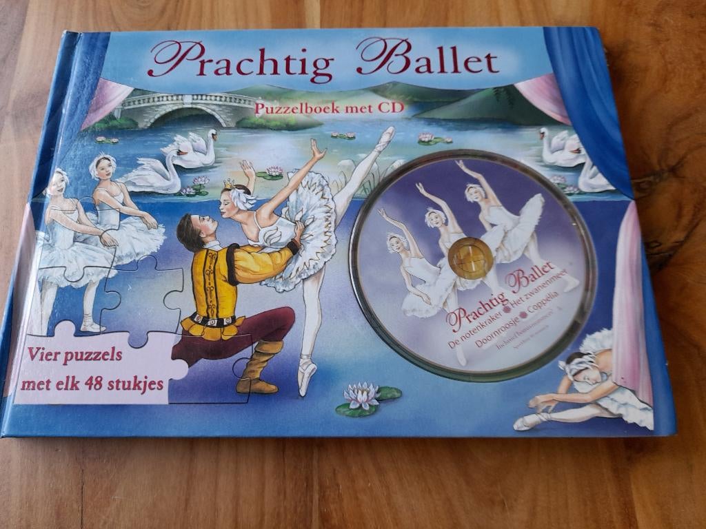 Boeken - Prachtig Ballet - leuk (puzzel) boek voor ballet, Ophalen of Verzenden, Zo goed als nieuw, Overige typen