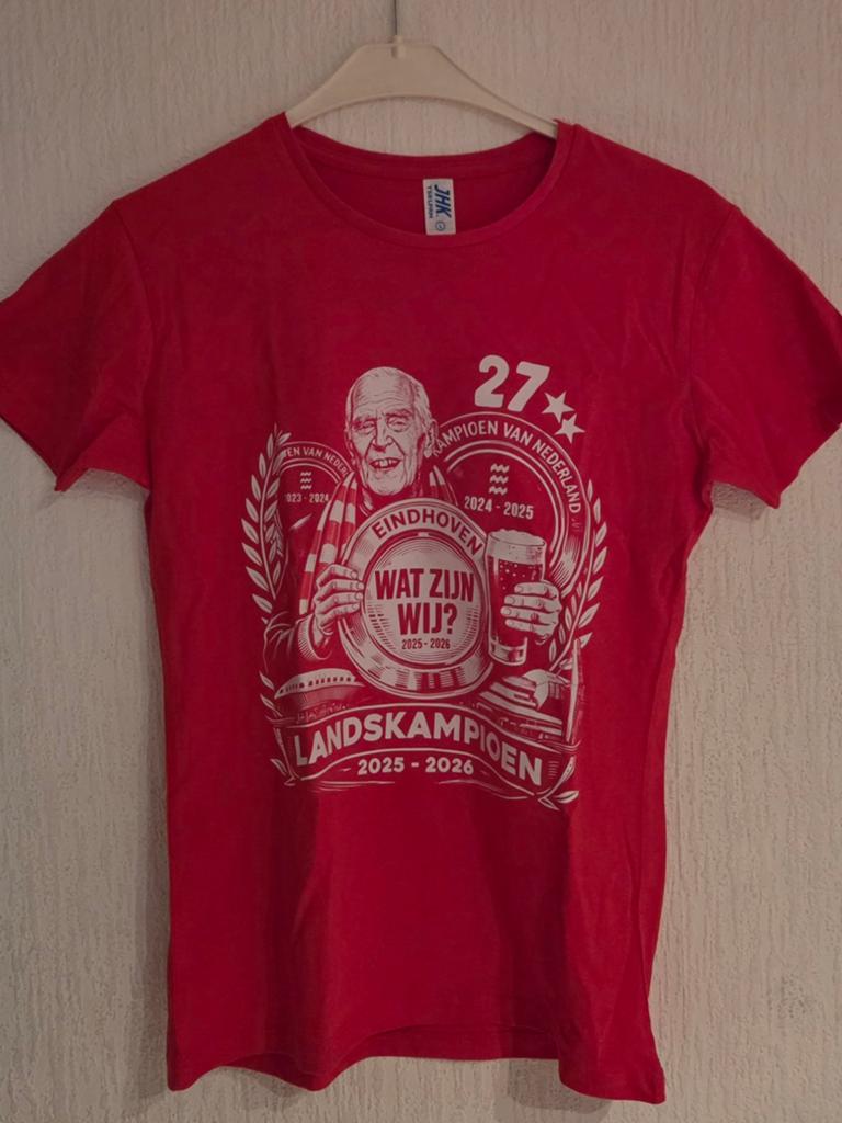 Psv kampioensshirt L, Ophalen of Verzenden, Nieuw, Overige maten, Rood