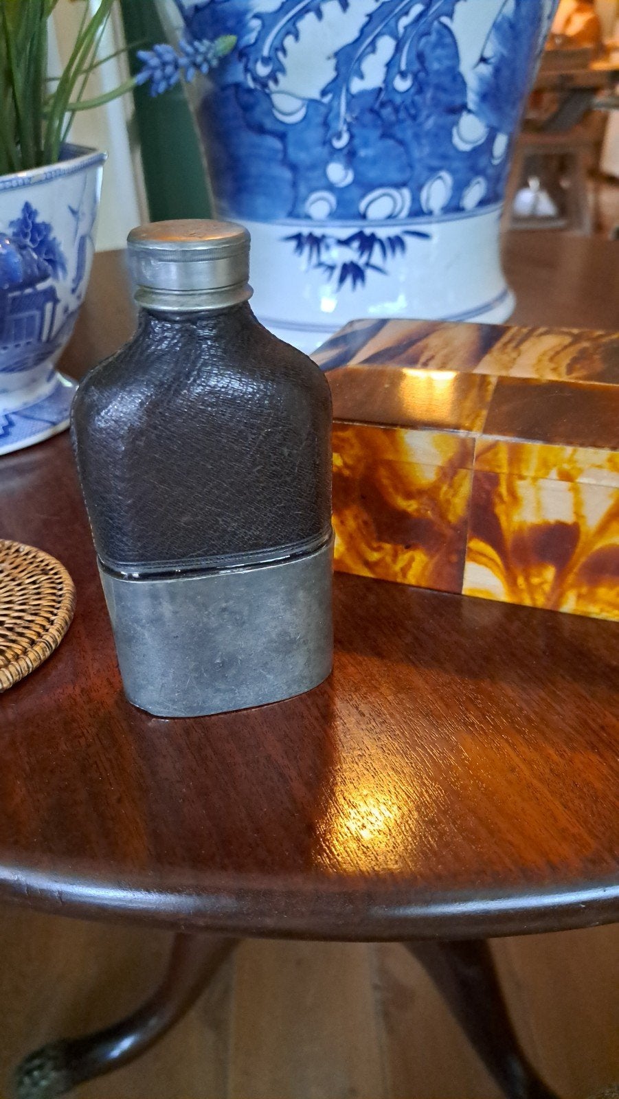 Engelse hipflask, Ophalen of Verzenden