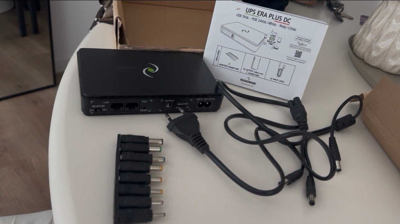 UPS ERA PLUS DC - Mini UPS voor Router/Modem/CCTV, Ophalen, Nieuw